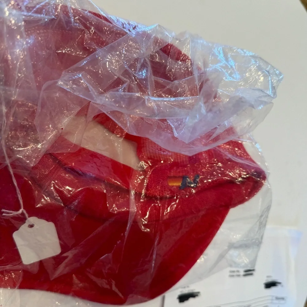 NWT Aviator Nation Jazz Aspen Snowmass 2022 Festival Trucker Hat Smiley Red​